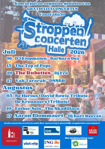Affiche Stroppenconcerten 2026